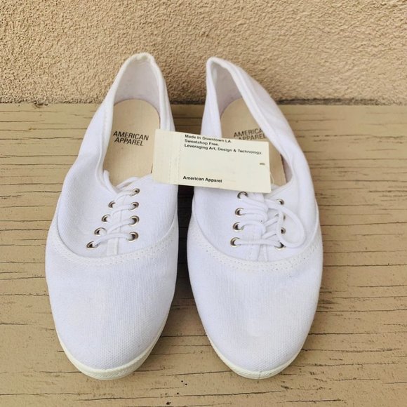 White American Apparel Shoes (Size 6 Womens) - Picture 1 of 4